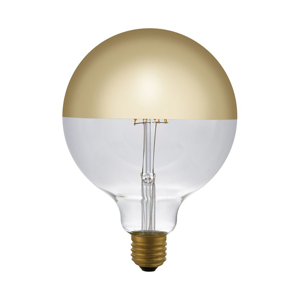 KOPFSPIEGEL LED RETROFIT – E27 / 4W / G125 – GOLD