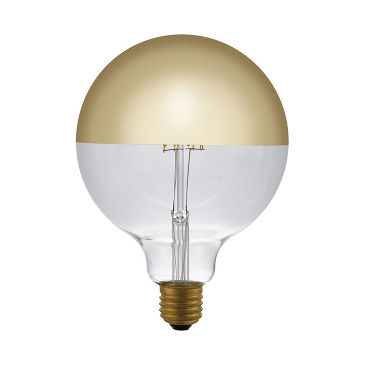 KOPFSPIEGEL LED RETROFIT – E27 / 4W / G125 – GOLD