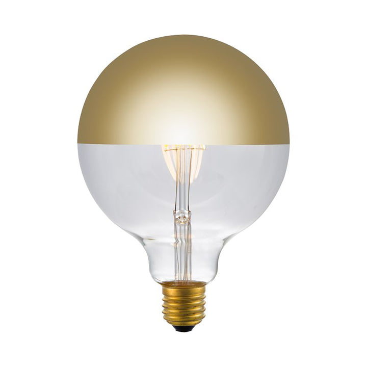 KOPFSPIEGEL LED RETROFIT – E27 / 4W / G125 – GOLD