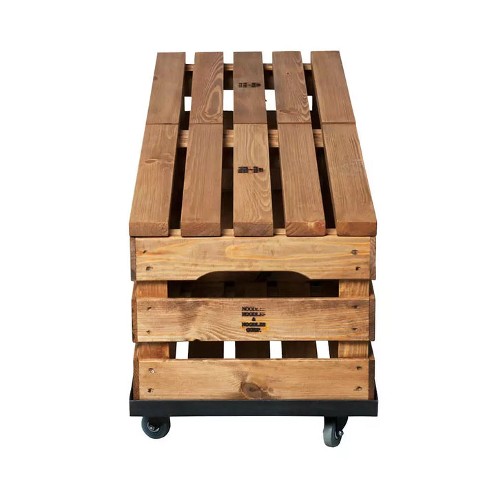 ROLLWAGEN MIT HOLZKISTE TYP 1 – DOPPEL-ROLLWAGEN