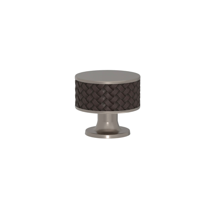 SCHRANKNOPF 35/32 – CABINET KNOB STACKED WOVEN  RECESS AMALFINE