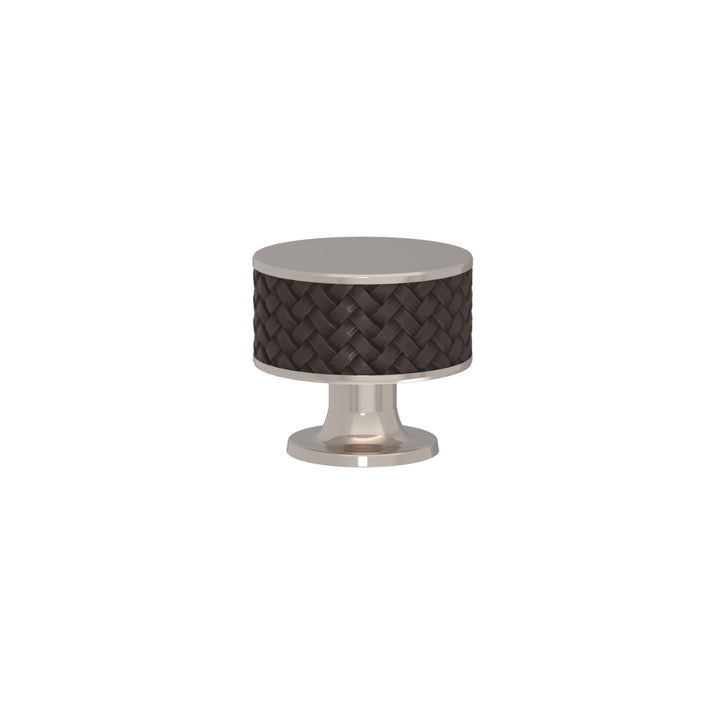 SCHRANKNOPF 35/32 – CABINET KNOB STACKED WOVEN  RECESS AMALFINE