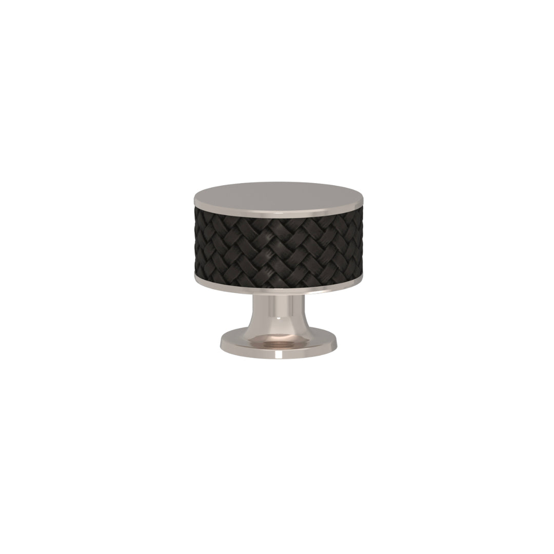 SCHRANKNOPF 35/32 – CABINET KNOB STACKED WOVEN  RECESS AMALFINE