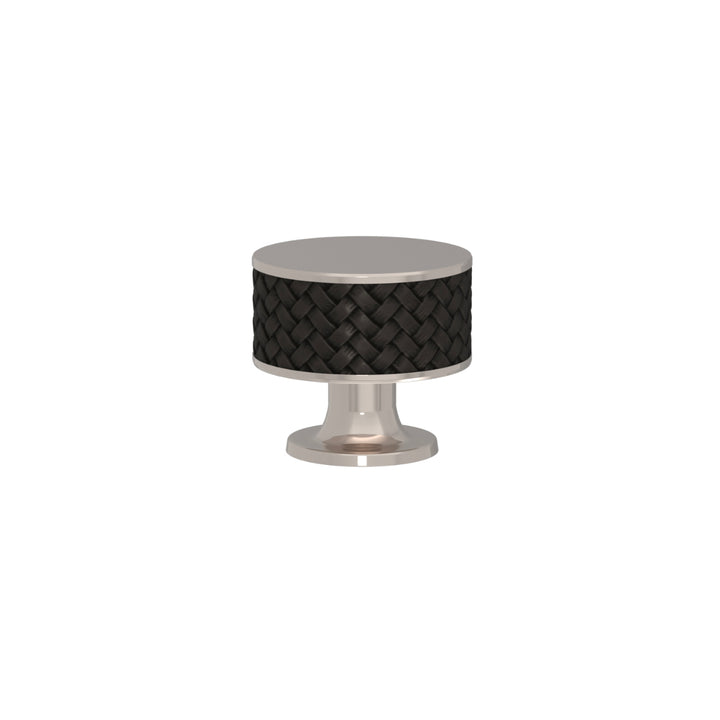 SCHRANKNOPF 35/32 – CABINET KNOB STACKED WOVEN  RECESS AMALFINE