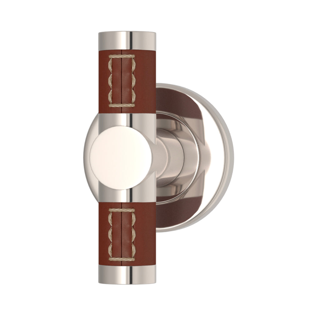 T-BAR TÜRGRIFF 82/65 – BARREL STITCH OUT RECESS LEATHER