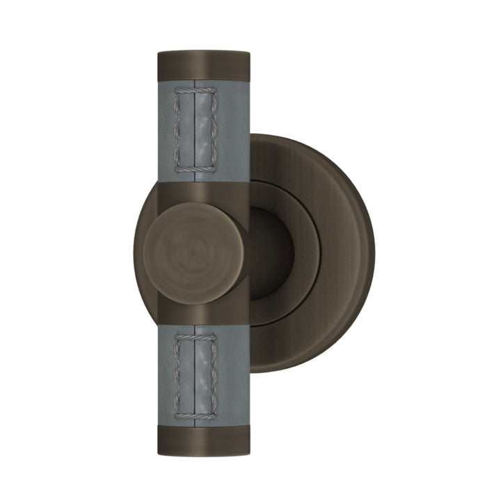 T-BAR TÜRGRIFF 82/65 – BARREL STITCH OUT RECESS LEATHER