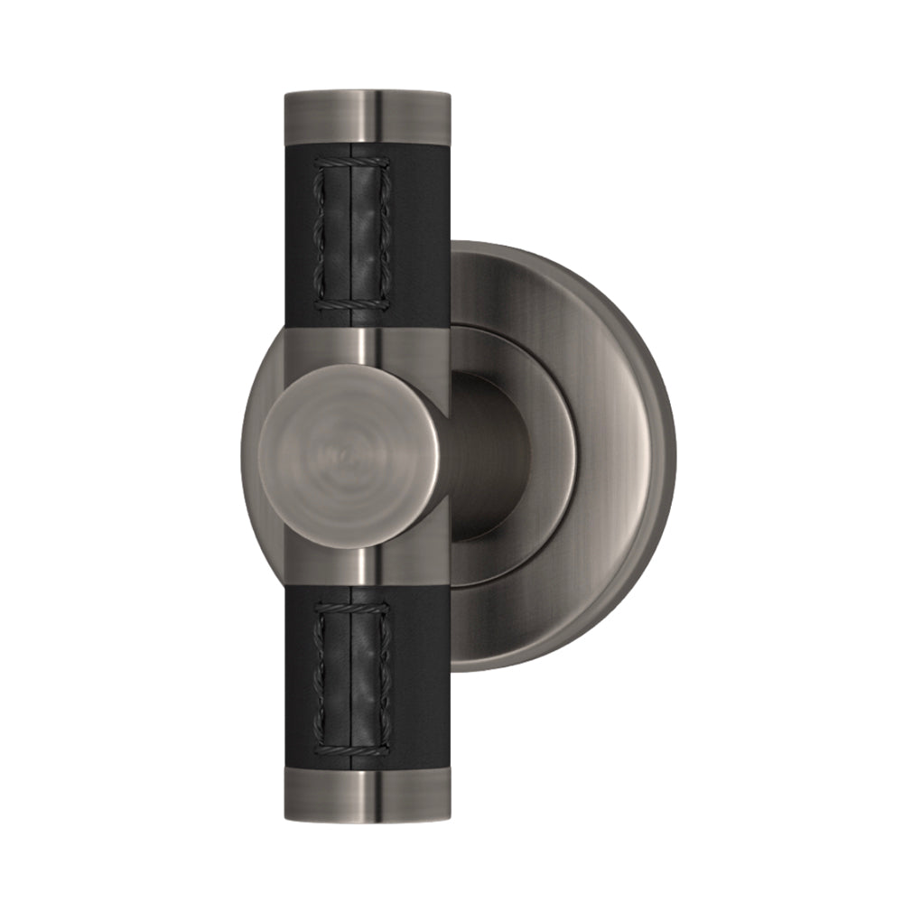 T-BAR TÜRGRIFF 82/65 – BARREL STITCH OUT RECESS LEATHER