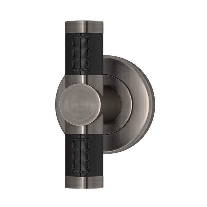 T-BAR TÜRGRIFF 82/65 – BARREL STITCH OUT RECESS LEATHER