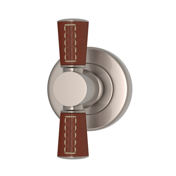 T-BAR TÜRGRIFF 84/65 – TUBE STITCH OUT COMBINATION LEATHER