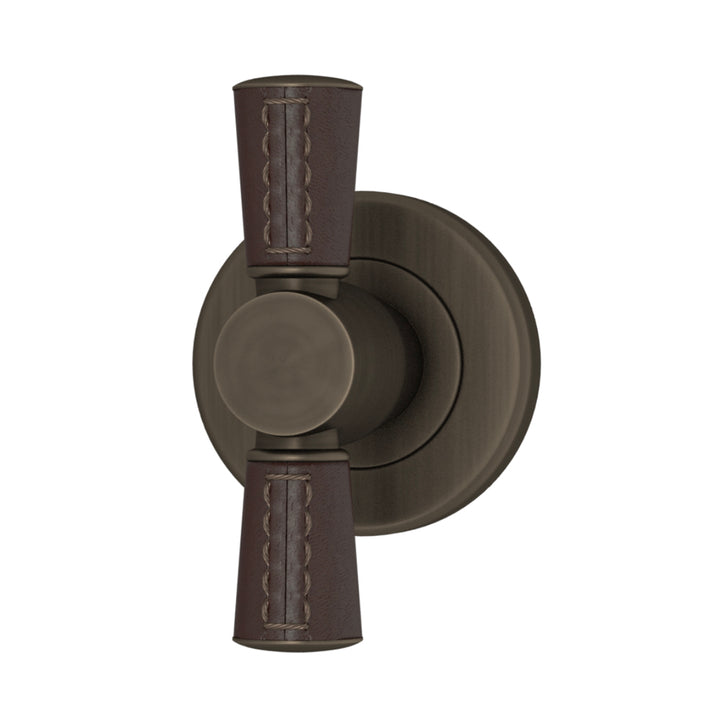 T-BAR TÜRGRIFF 84/65 – TUBE STITCH OUT COMBINATION LEATHER