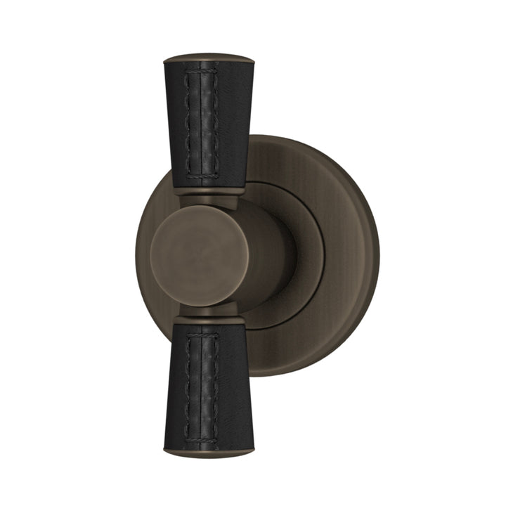 T-BAR TÜRGRIFF 84/65 – TUBE STITCH OUT COMBINATION LEATHER