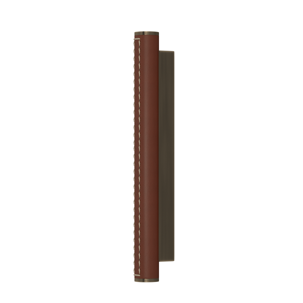 SCHRANKGRIFF 164/128 – SCROLL STITCH OUT RECESS LEATHER