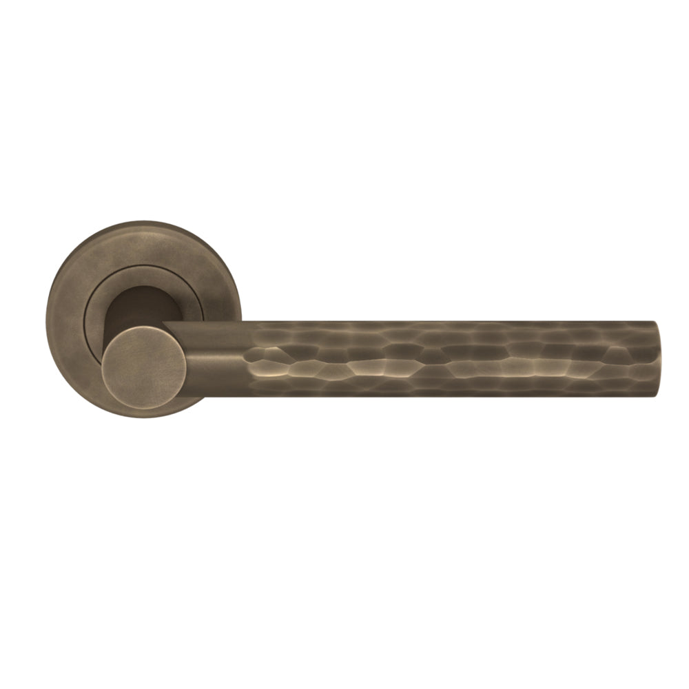 TÜRGRIFF – DOOR LEVER BARREL END PART HAMMERED SOLID