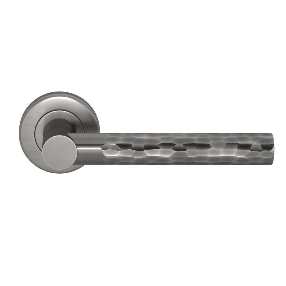 TÜRGRIFF – DOOR LEVER BARREL END PART HAMMERED SOLID