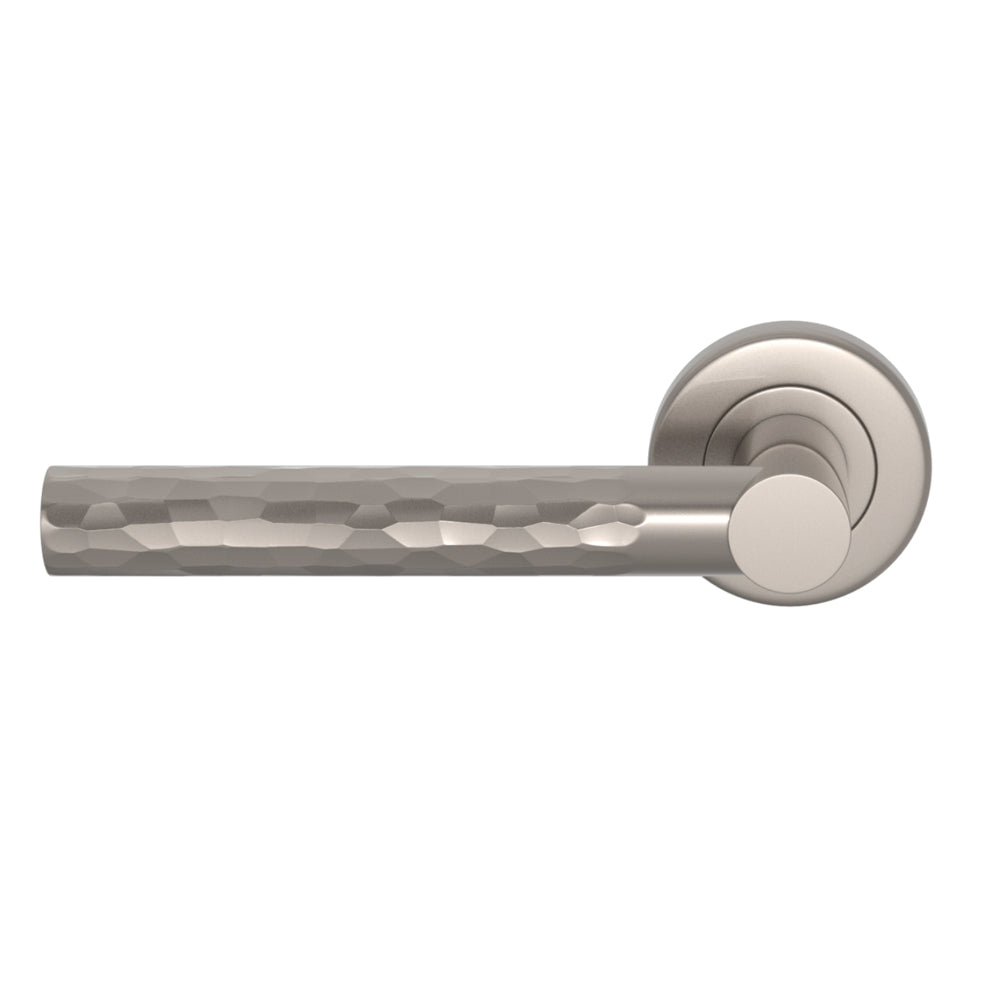 TÜRGRIFF EINZEL – DOOR LEVER BARREL END PART HAMMERED SOLID (SINGLE)