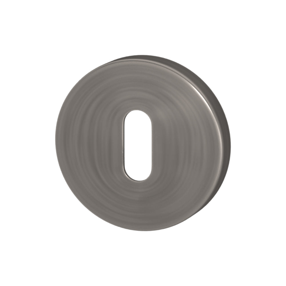 BUNDBARTSCHLOSS-ROSETTE BB – FLAT SLOTTED ESCUTCHEON