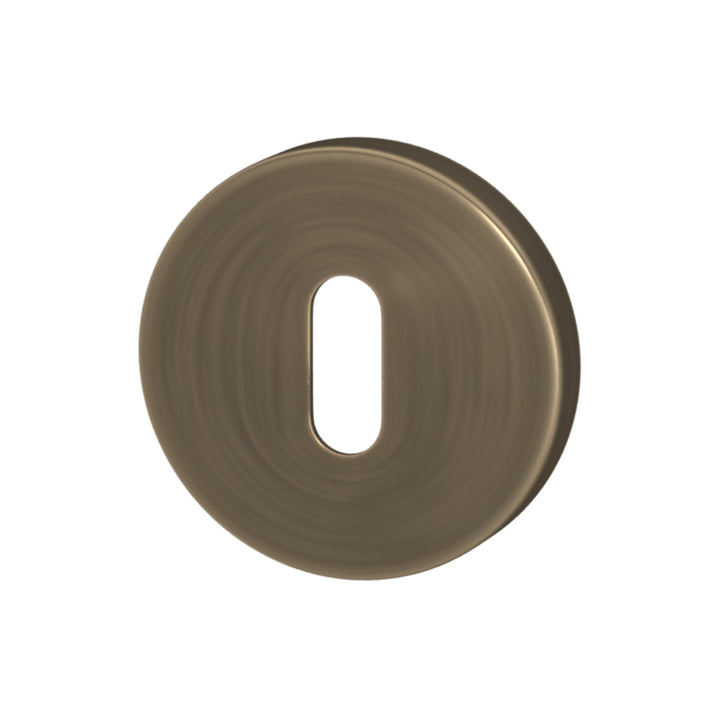 BUNDBARTSCHLOSS-ROSETTE BB – FLAT SLOTTED ESCUTCHEON