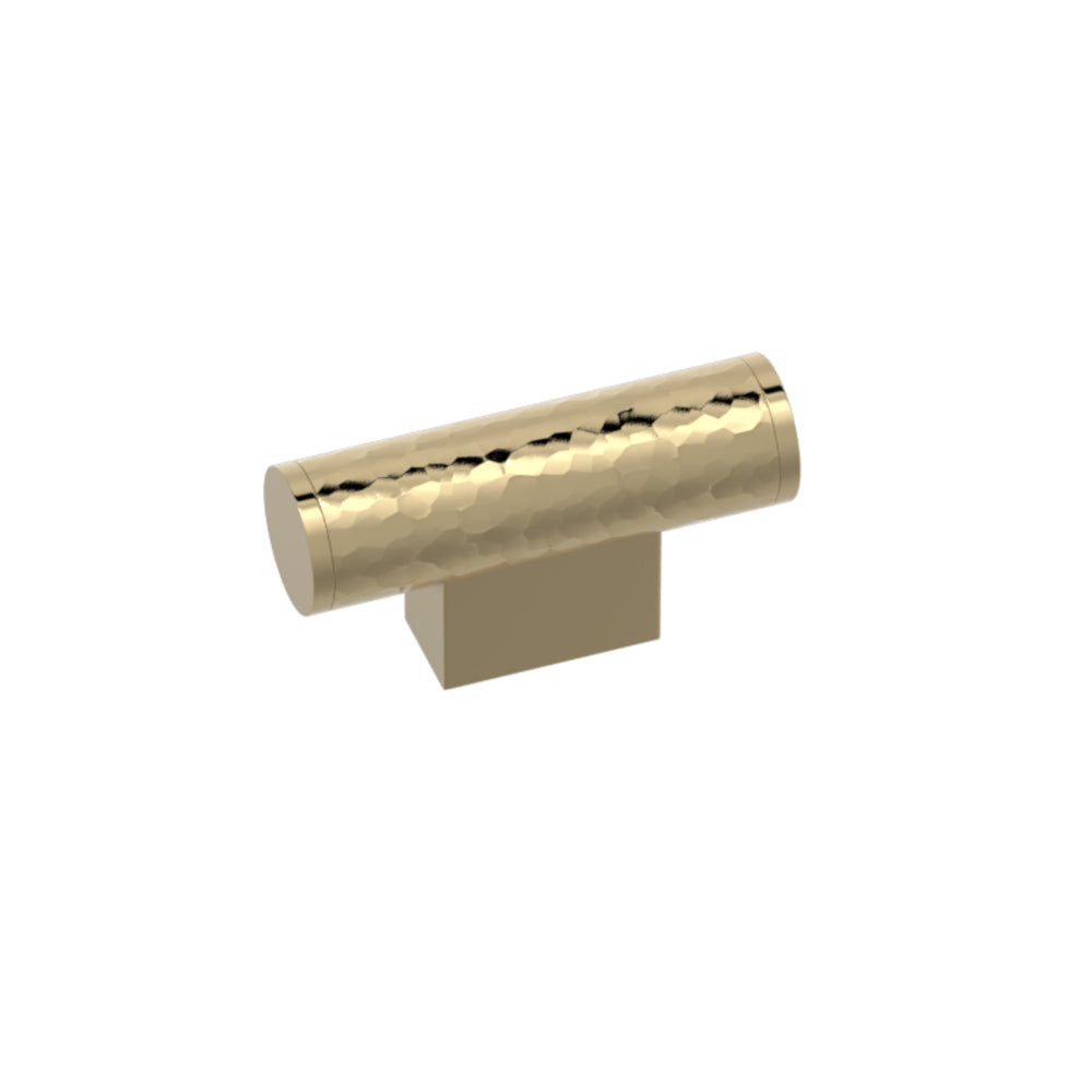 MÖBELGRIFF T-BAR – SCROLL T-BAR SOLID HAMMERED