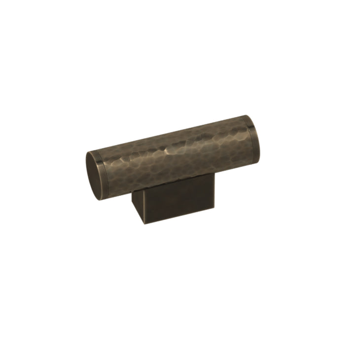 MÖBELGRIFF T-BAR – SCROLL T-BAR SOLID HAMMERED