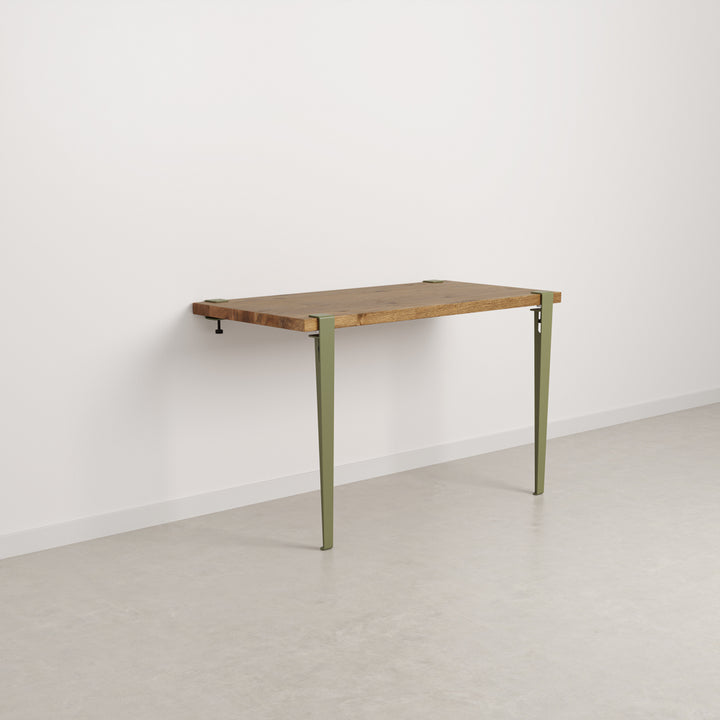 WAND-ESSTISCH 750 – TISCH 1200/600 ALTHOLZ
