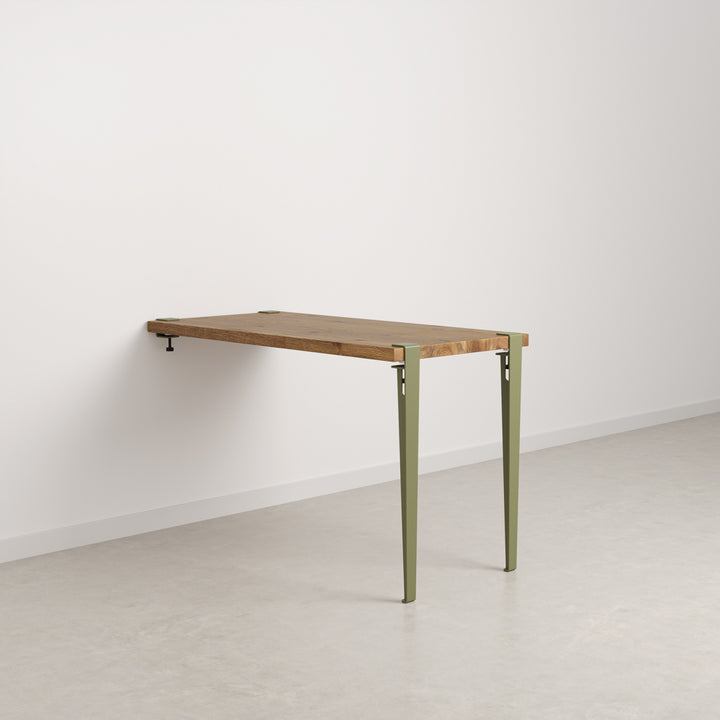 WAND-ESSTISCH 750 – TISCH 1200/600 ALTHOLZ