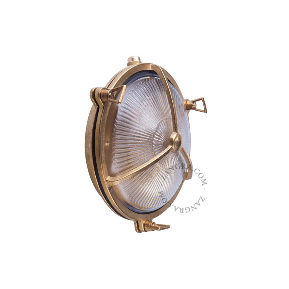 BULLAUGE 210 MESSING – WANDLEUCHTE - DAS_OBJEKT (7997737763029)