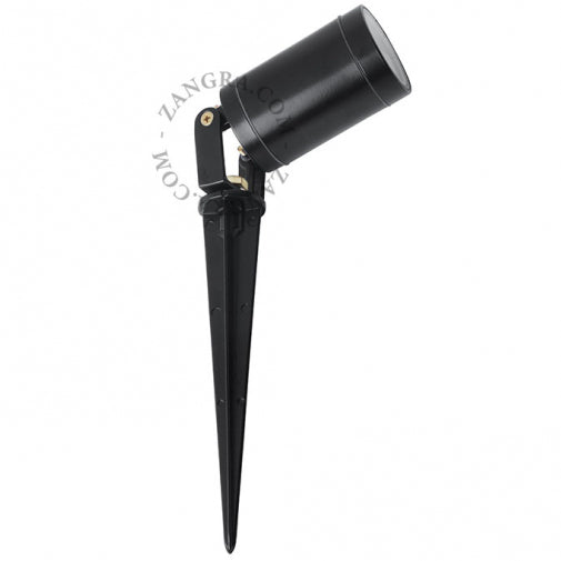 SCHEINWERFER MESSING SCHWARZ OUTDOOR