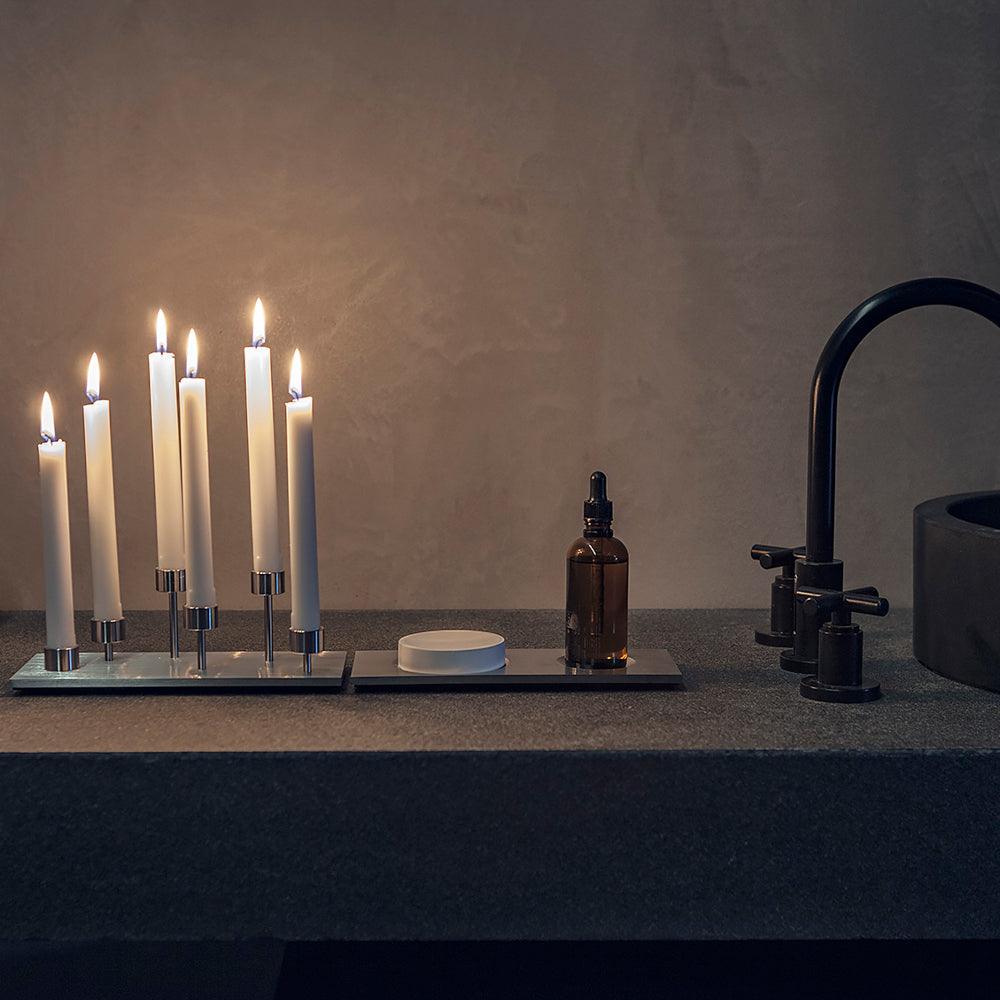 MACHINED CANDELABRA – KERZENSTÄNDER - DAS_OBJEKT (8169232105685)