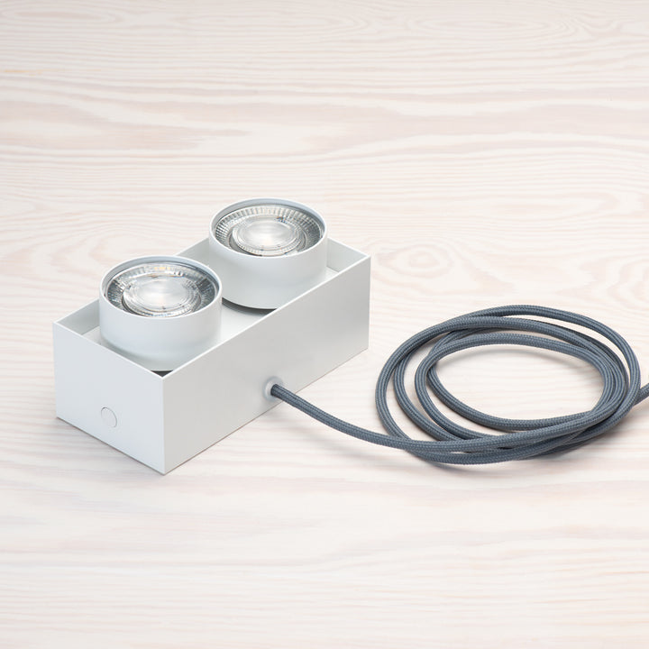 TISCHSTRAHLER DRUFF DOPPEL – TISCHLEUCHTE WI4-2E-HB
