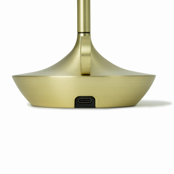 WICK BRASS – TISCHLEUCHTE AKKU