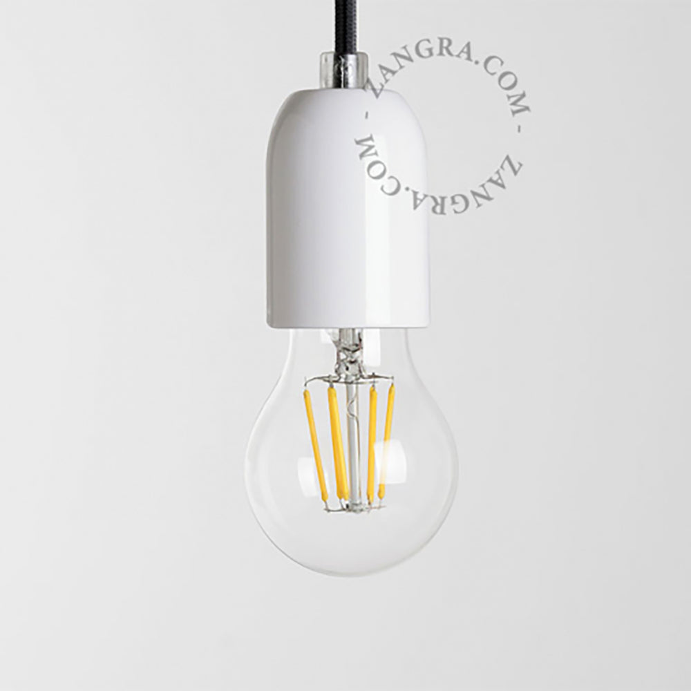 METALLFASSUNG E27 WEISS (8482368651477)