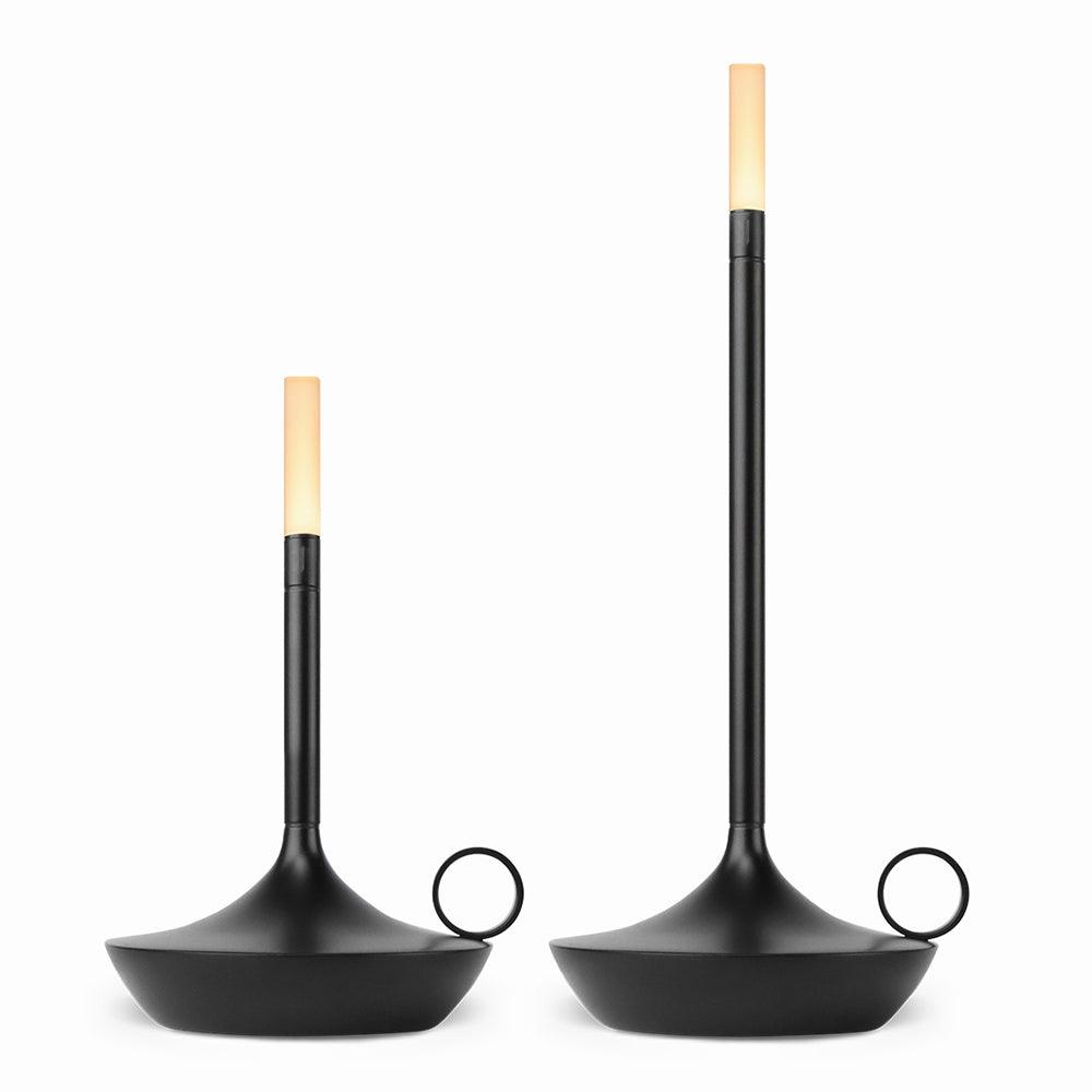 WICK S BLACK – TISCHLEUCHTE AKKU - DAS_OBJEKT (8157386768597)