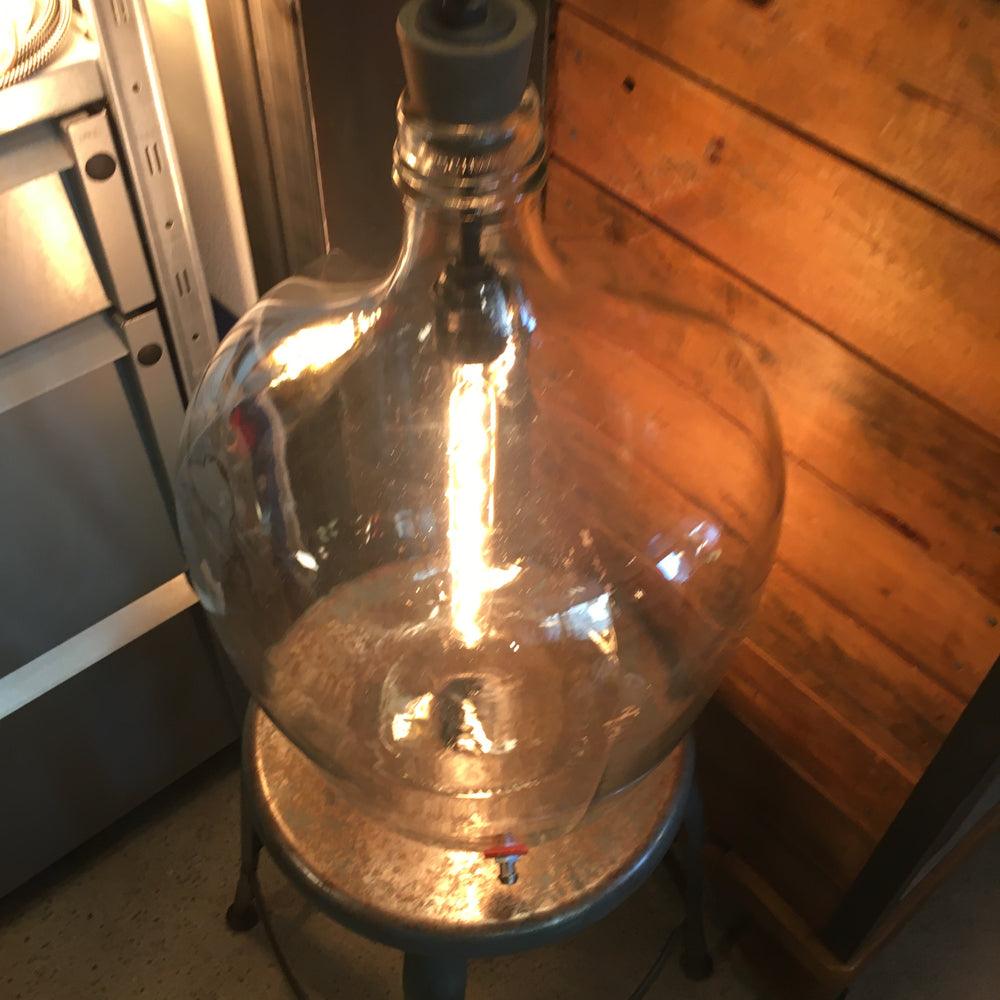 VINTAGE BALLONFLASCHE LAMPE - DAS_OBJEKT (6059387453614)