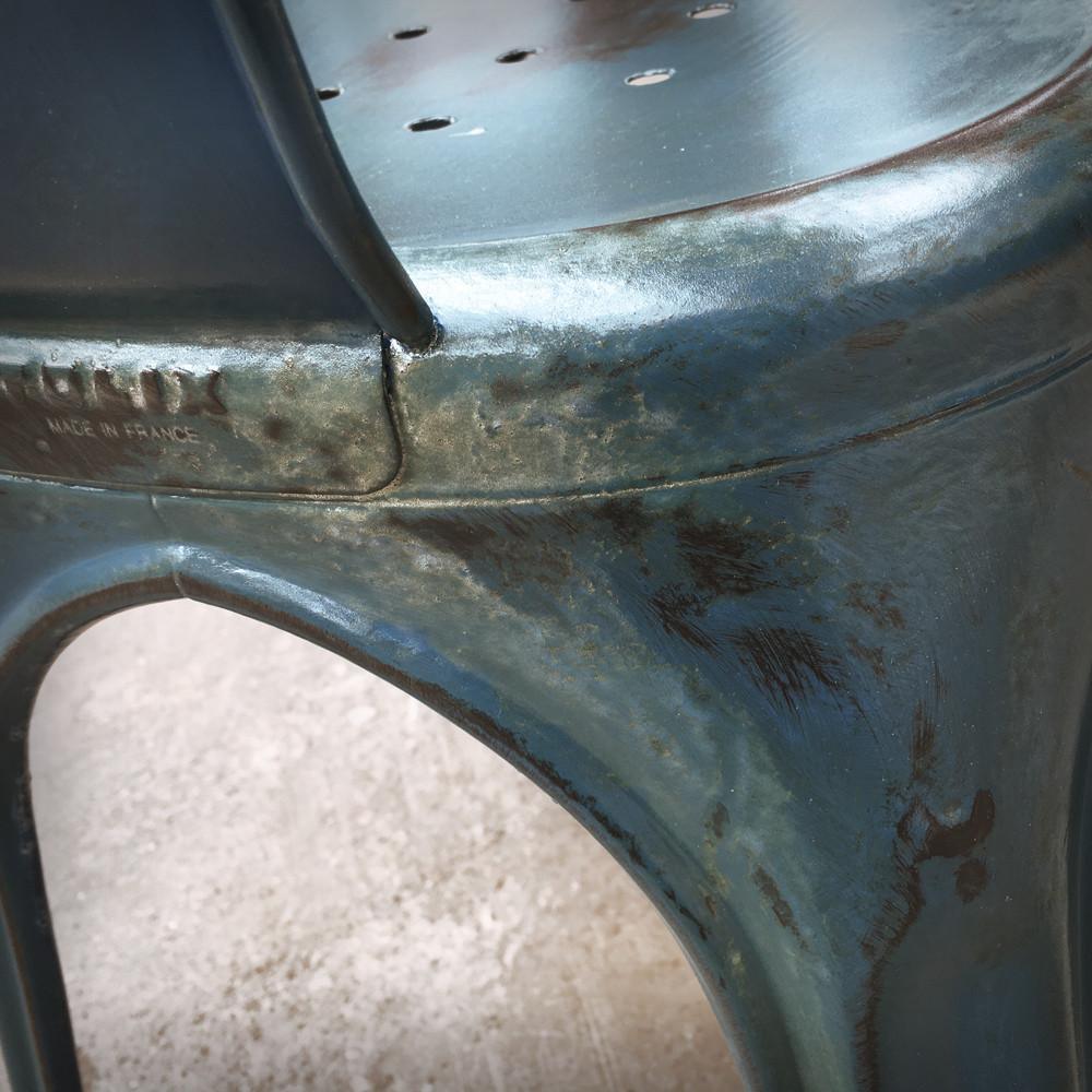 A STUHL RAW PATINIERT BLAU - DAS_OBJEKT (9332899209)