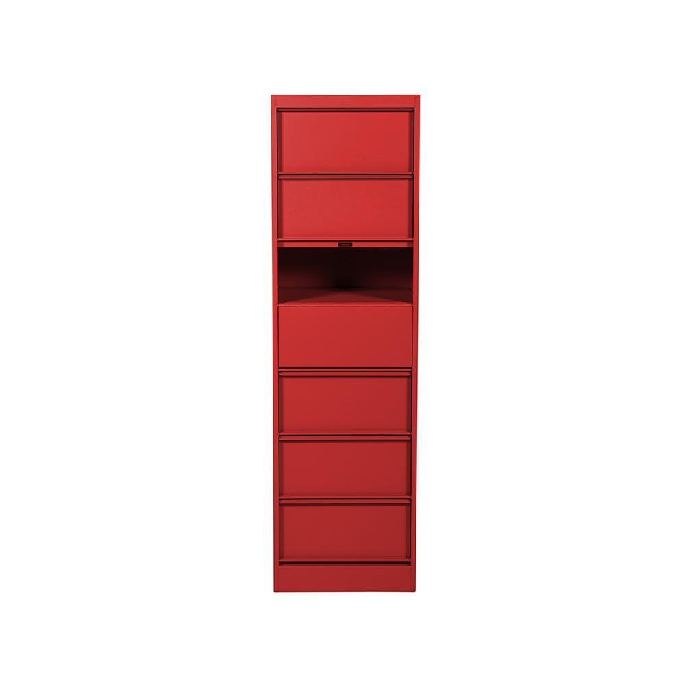 AKTENSCHRANK CC7 MIT 7 KLAPPEN – PERFORIERT - DAS_OBJEKT (9168427785)