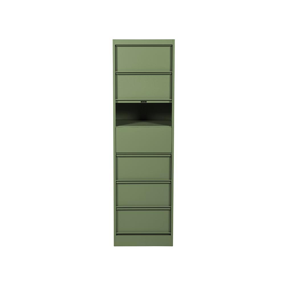 AKTENSCHRANK CC7 MIT 7 KLAPPEN – PERFORIERT - DAS_OBJEKT (9168427785)