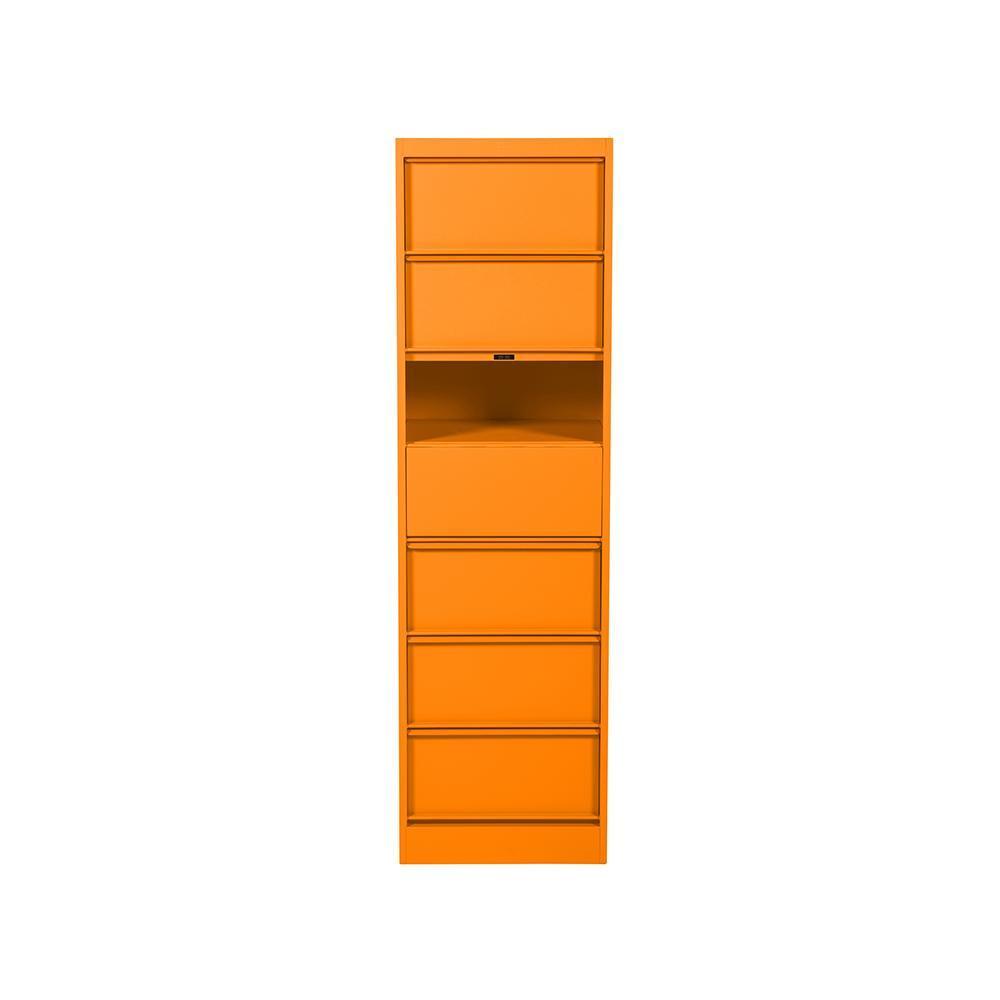 AKTENSCHRANK CC7 MIT 7 KLAPPEN – PERFORIERT - DAS_OBJEKT (9168427785)
