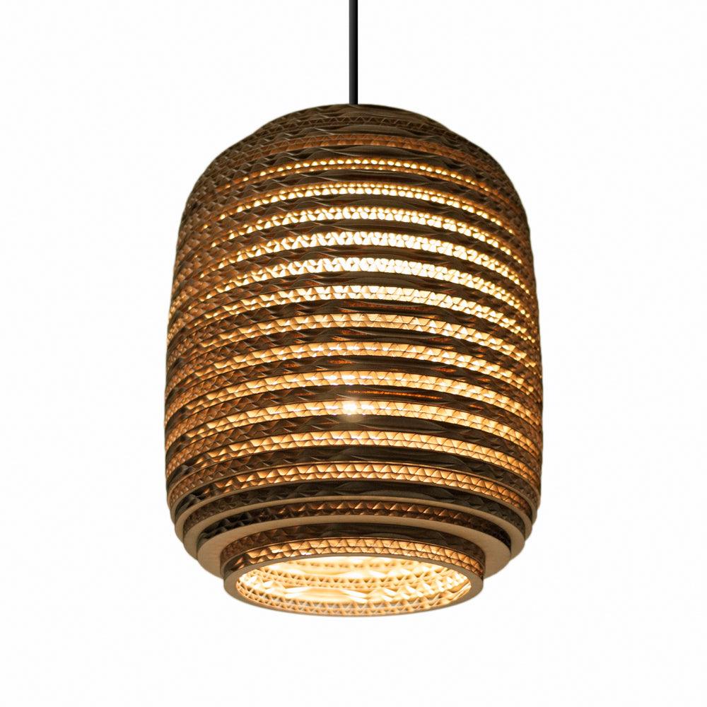 AUSI KARTON-LAMPE / HÄNGELEUCHTE - DAS_OBJEKT (9327580041)