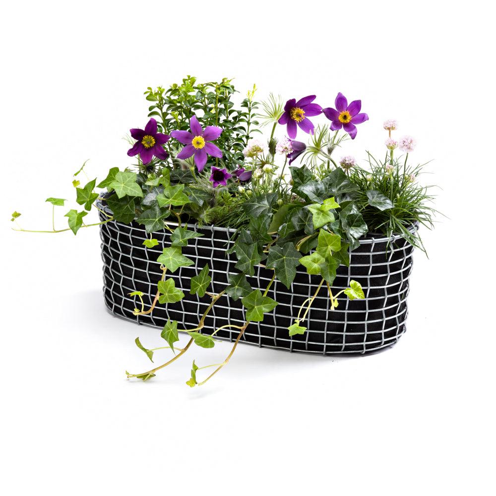 BALCONY PLANTING BASKET – BALKONPLANZEN-METALLKORB - DAS_OBJEKT (7901717233877)