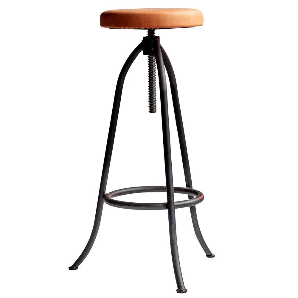 BARHOCKER – SITZTELLER LEDER - DAS_OBJEKT (6659253305518)