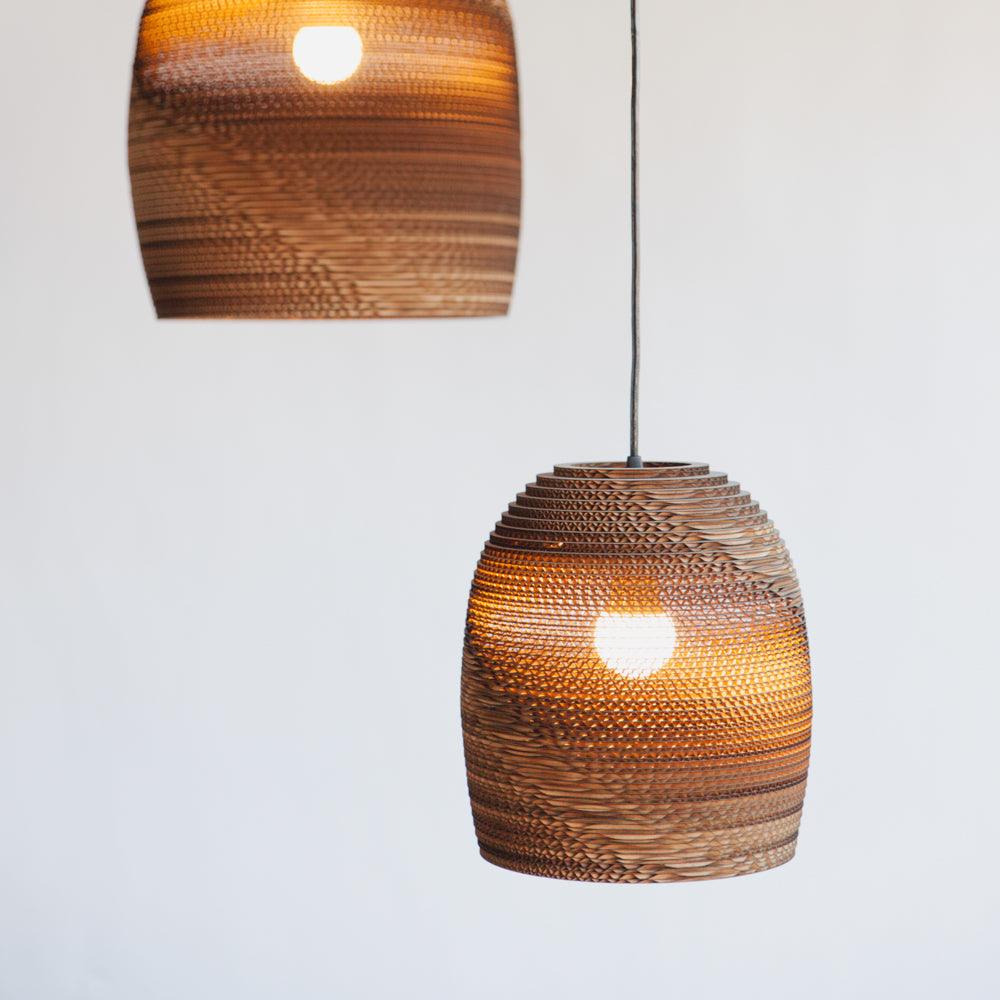BELL KARTON-LAMPE / HÄNGELEUCHTE - DAS_OBJEKT (9327583177)