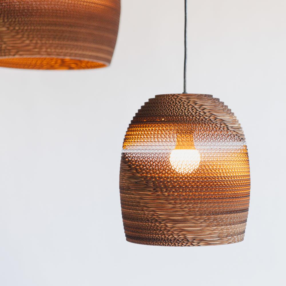 BELL KARTON-LAMPE / HÄNGELEUCHTE - DAS_OBJEKT (9327583177)