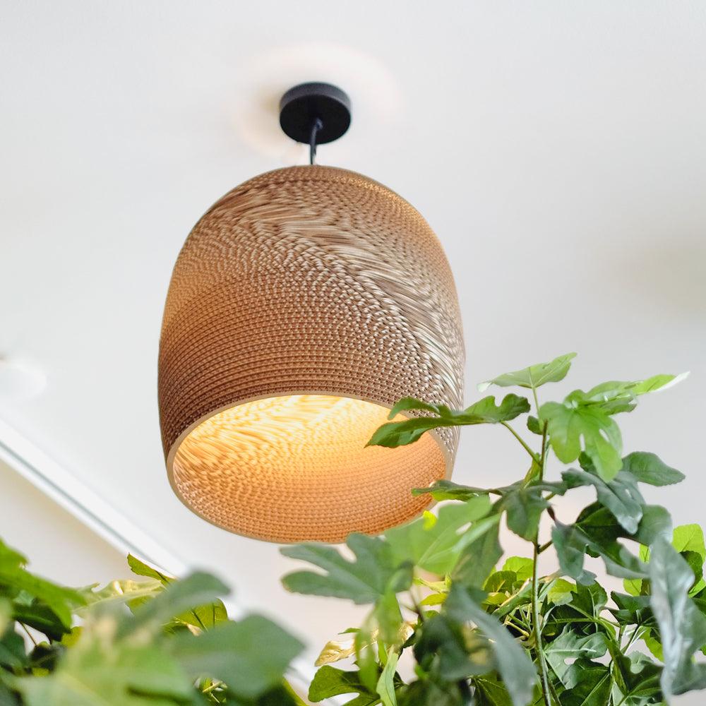 BELL KARTON-LAMPE / HÄNGELEUCHTE - DAS_OBJEKT (9327583177)