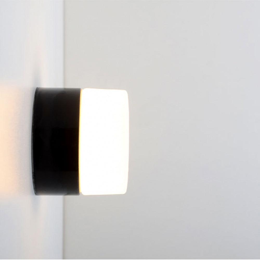 DECKENLEUCHTE PORZELLAN 017 SCHPWARZ MIT GLAS IP54 - DAS_OBJEKT (6068079755438)