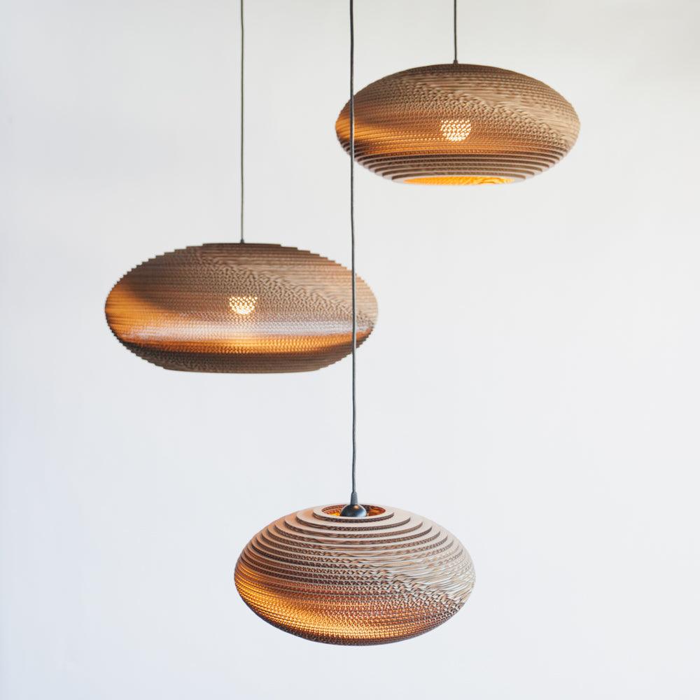 DISC KARTON-LAMPE / HÄNGELEUCHTE - DAS_OBJEKT (9327584265)