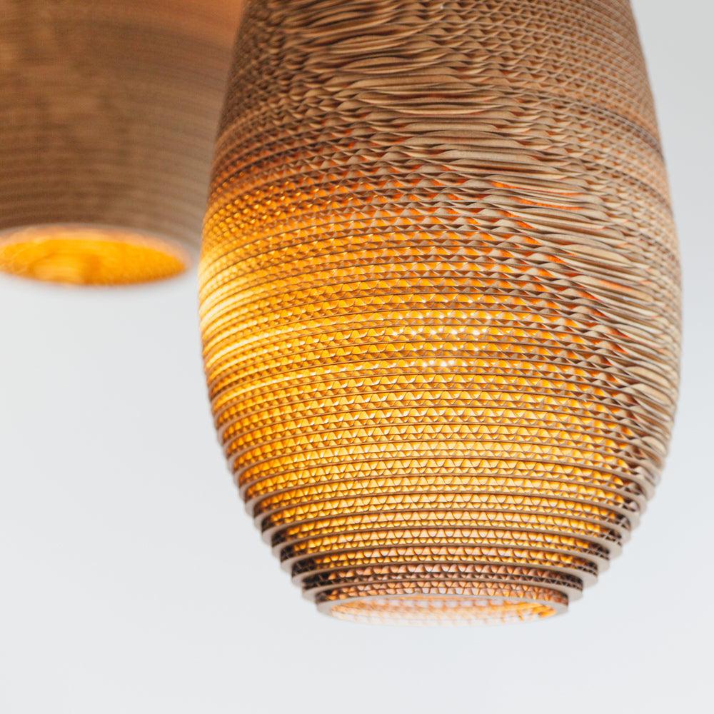 DROP KARTON-LAMPE / HÄNGELEUCHTE - DAS_OBJEKT (9327585417)