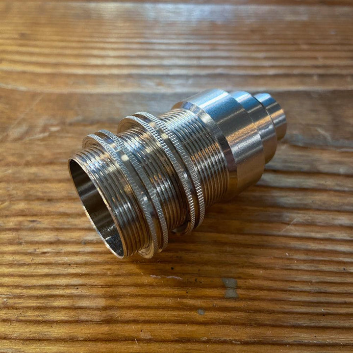 FASSUNG E14 NICKEL – GEWINDE &amp; STELLRING - DAS_OBJEKT (7963807383765)