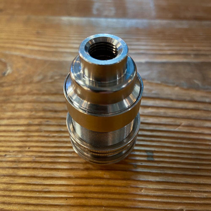 FASSUNG E14 NICKEL – GEWINDE &amp; STELLRING - DAS_OBJEKT (7963807383765)