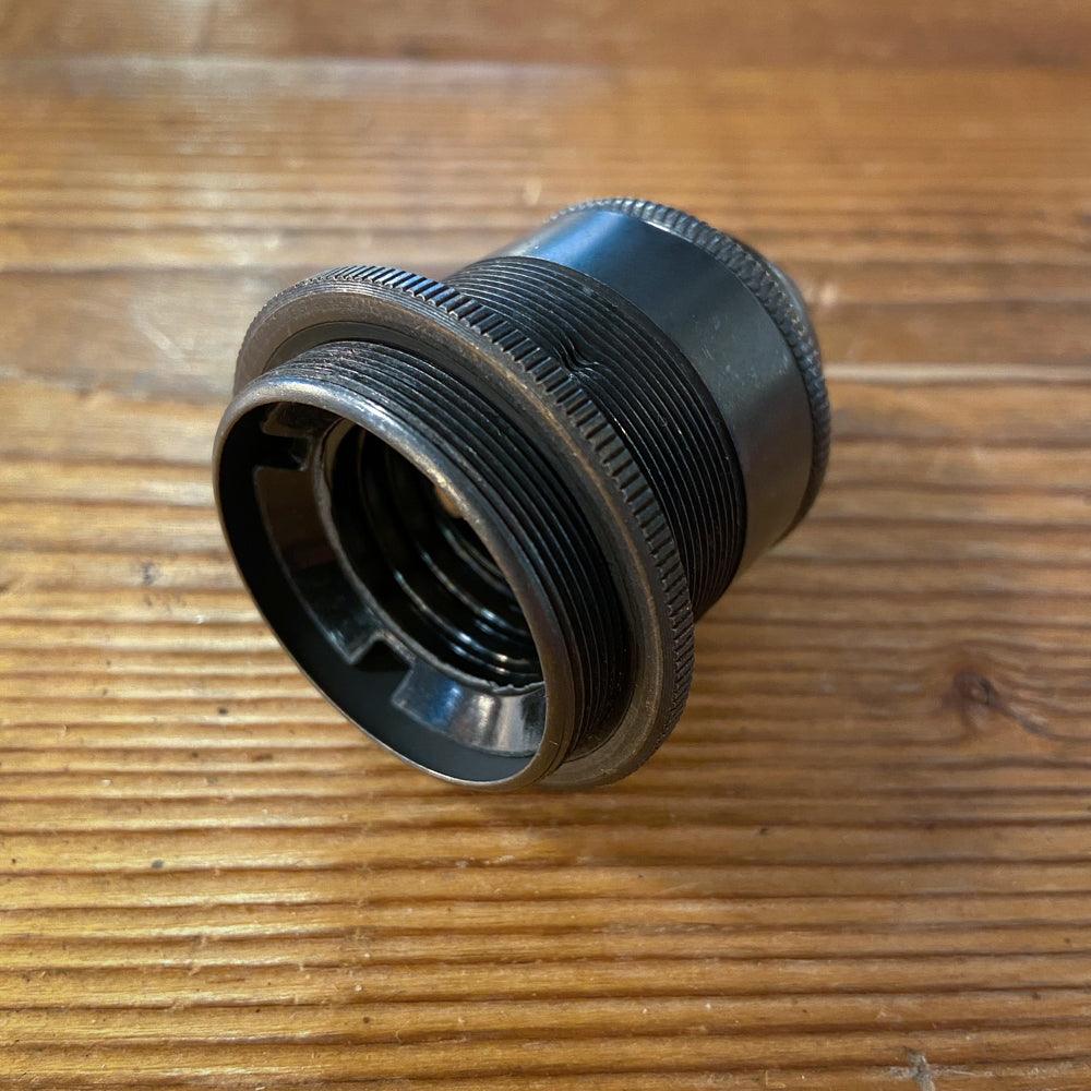 FASSUNG E27 BRONZE – GEWINDE & STELLRING - DAS_OBJEKT (94858182665)