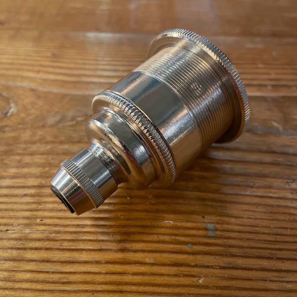FASSUNG E27 NICKEL – STELLRING - DAS_OBJEKT (7963796799701)